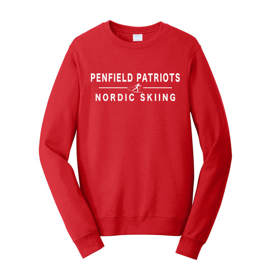 Nordic Skiing Unisex Crewneck Sweatshirt
