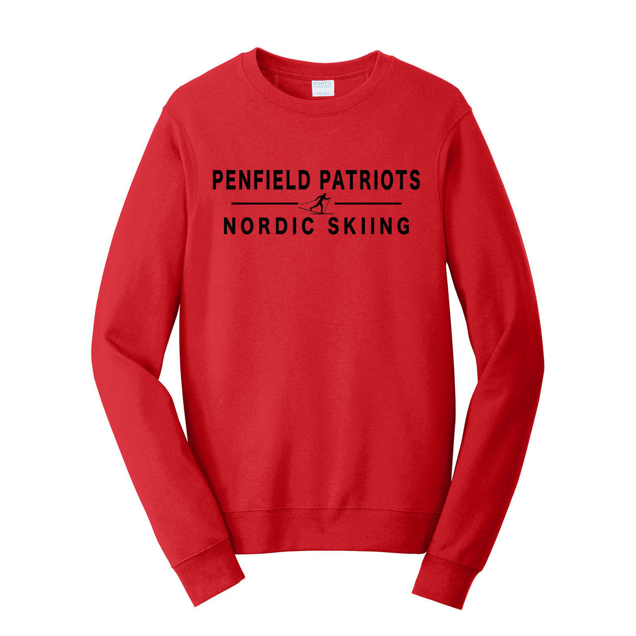 Nordic Skiing Unisex Crewneck Sweatshirt
