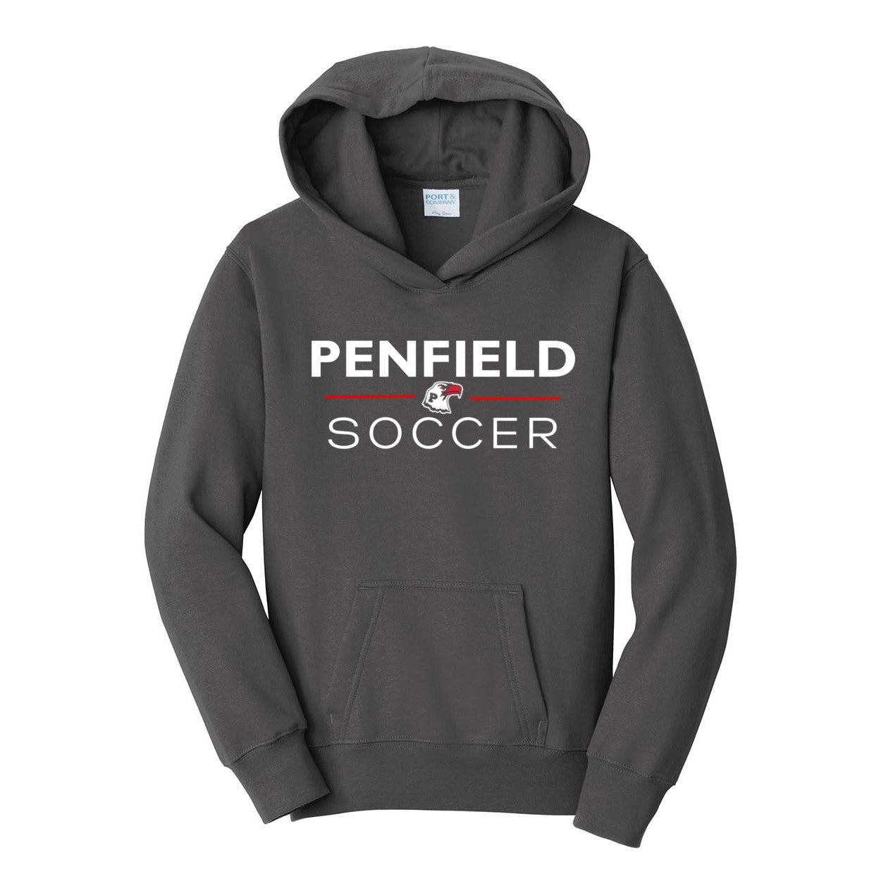 Soccer Youth Hooded Sweatshirt