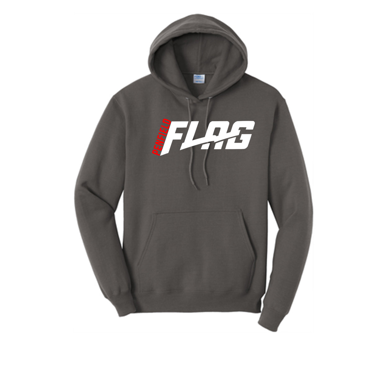 Flag Football Unisex Hooded Sweatshirt