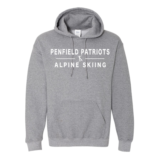 Alpine Skiing Hooded Sweatshirt
