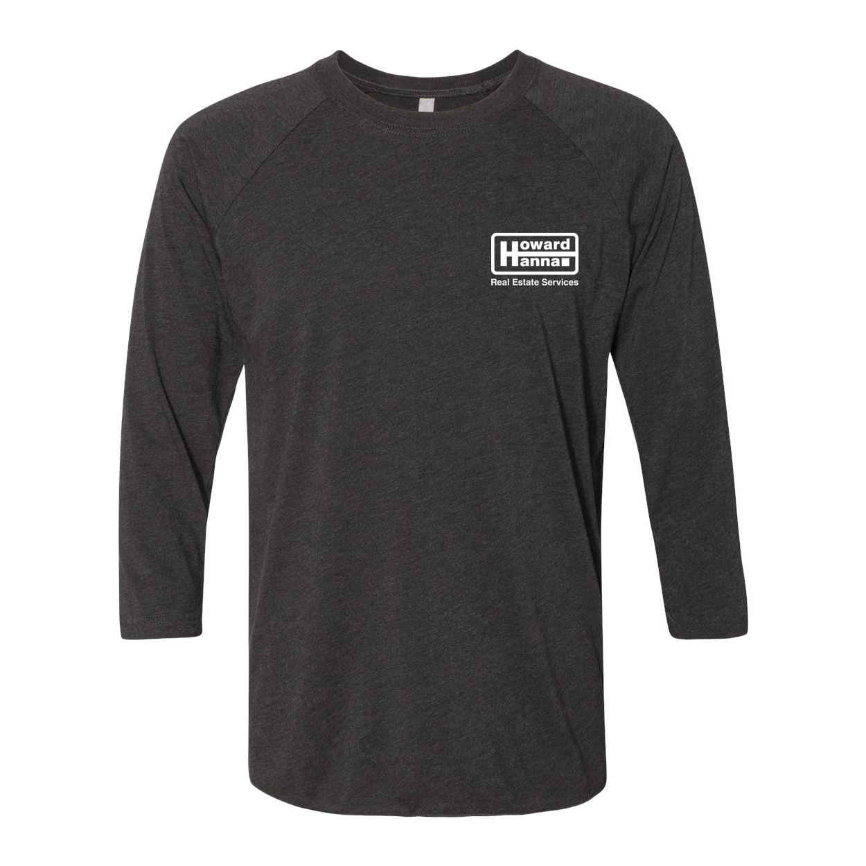 Howard Hanna Unisex Tri-Blend Three-Quarter Sleeve Baseball Raglan Tee