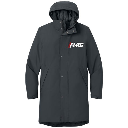 Flag NFL Logo Waterproof Insulated Sideline Parka