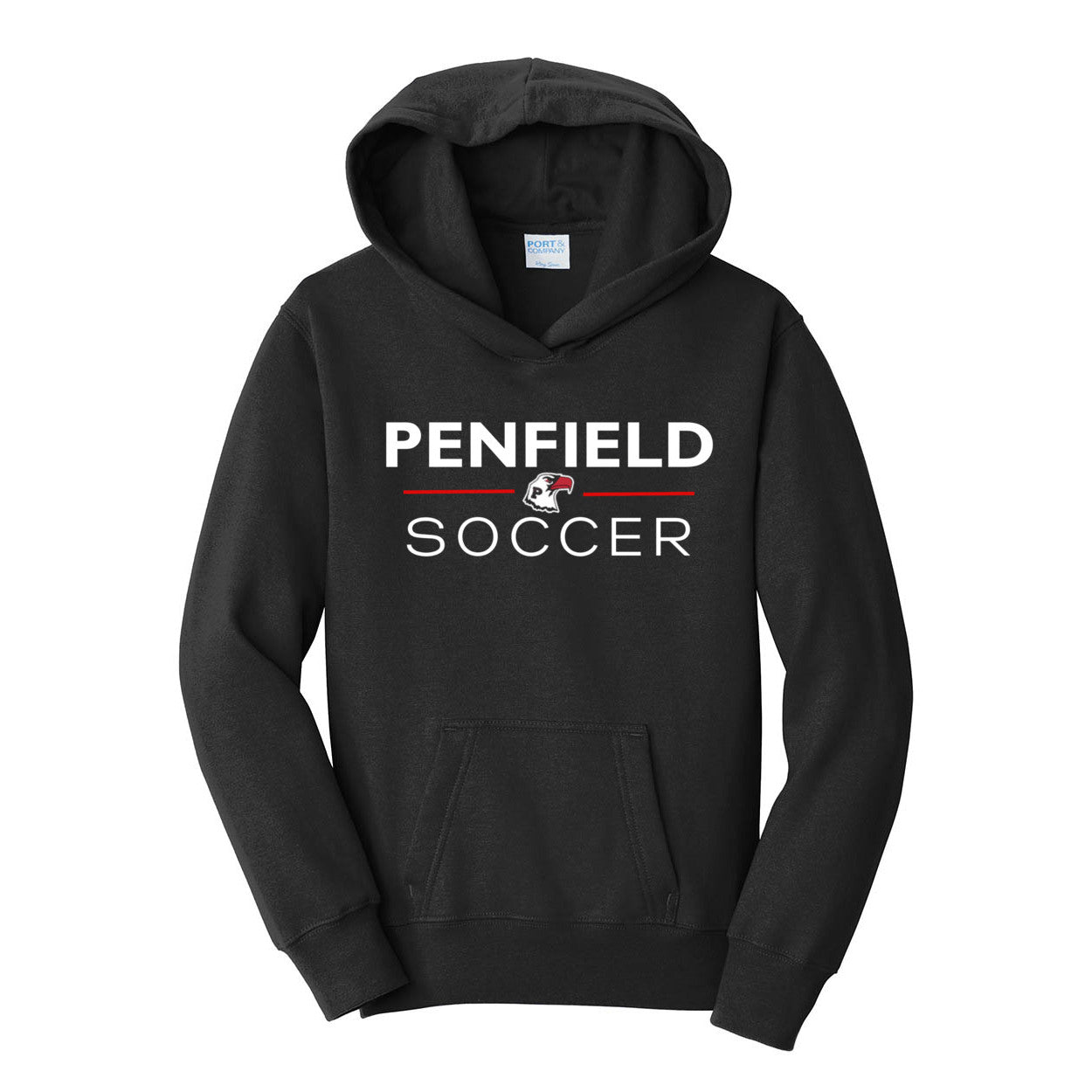Soccer Youth Hooded Sweatshirt