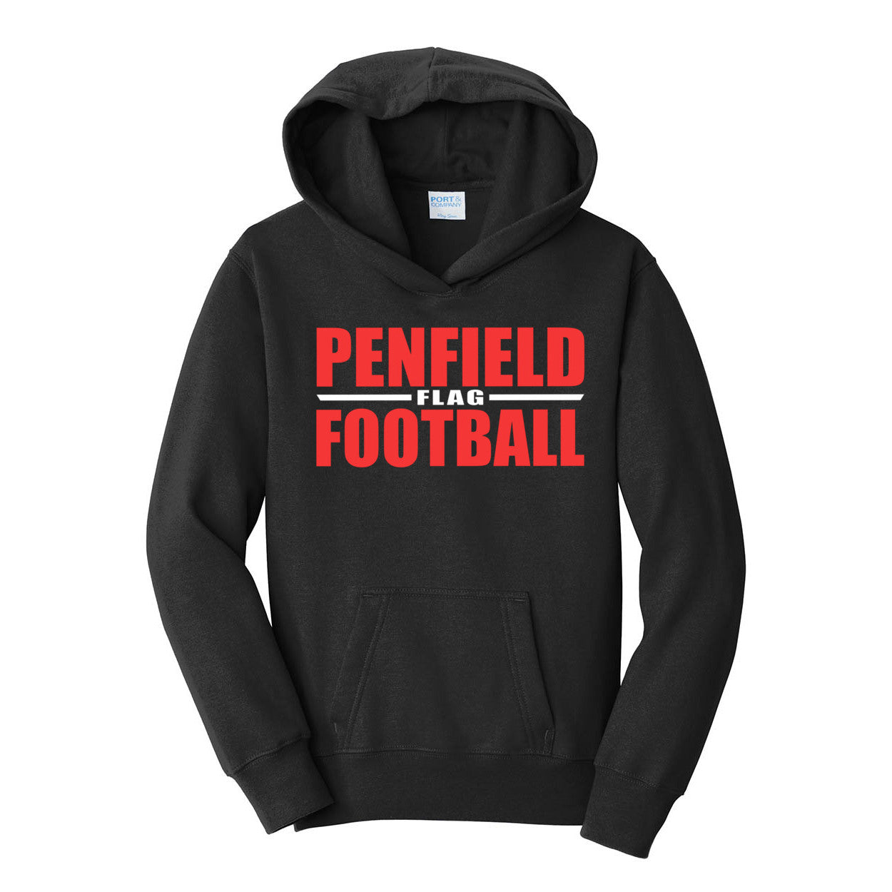 Flag Football YOUTH Hooded Sweatshirt