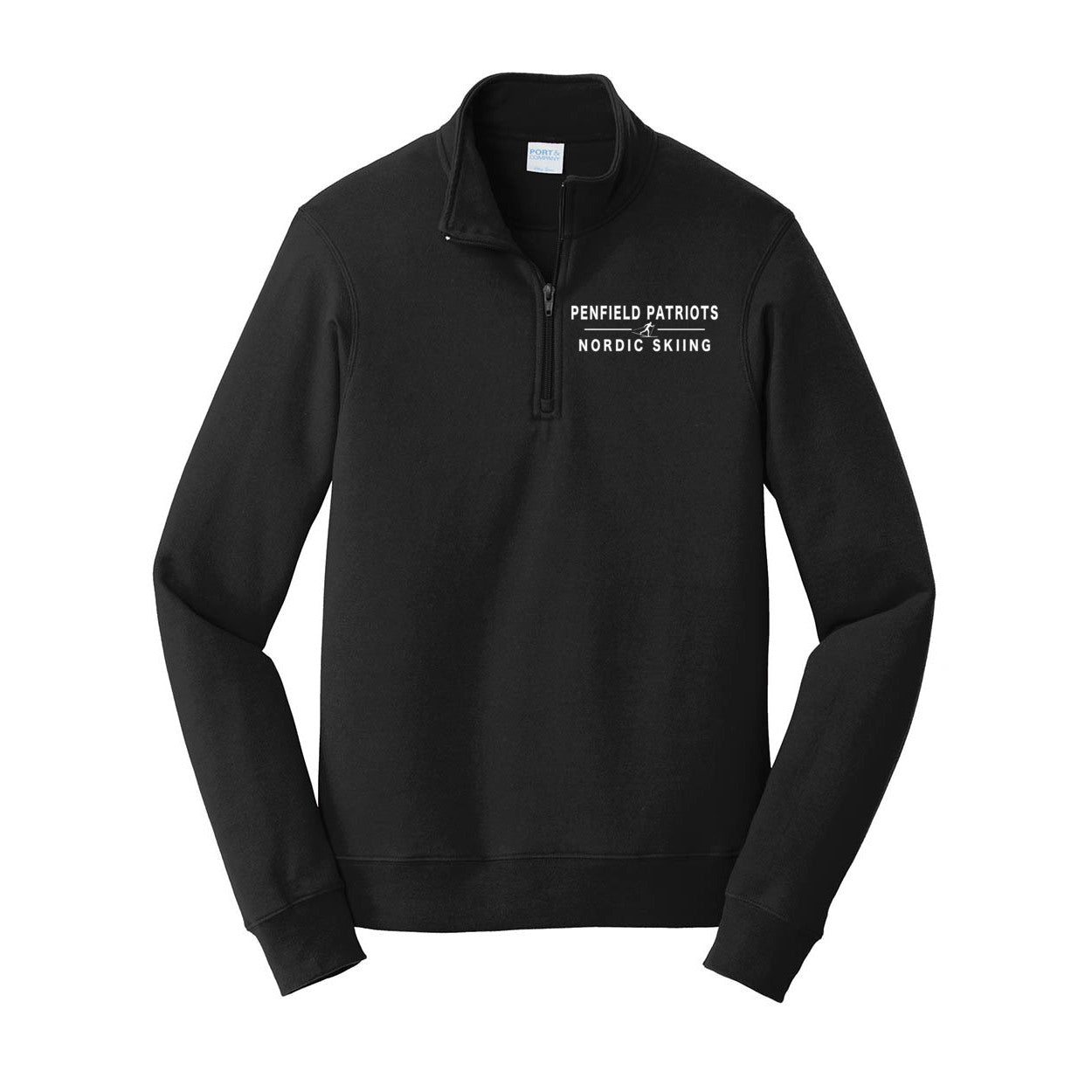 Nordic Skiing 1/4-Zip Pullover Sweatshirt